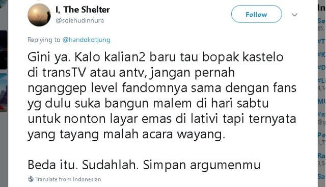 Mari Bernostalgia Dengan Tweet ‘Sudahlah, Simpan Argumenmu’