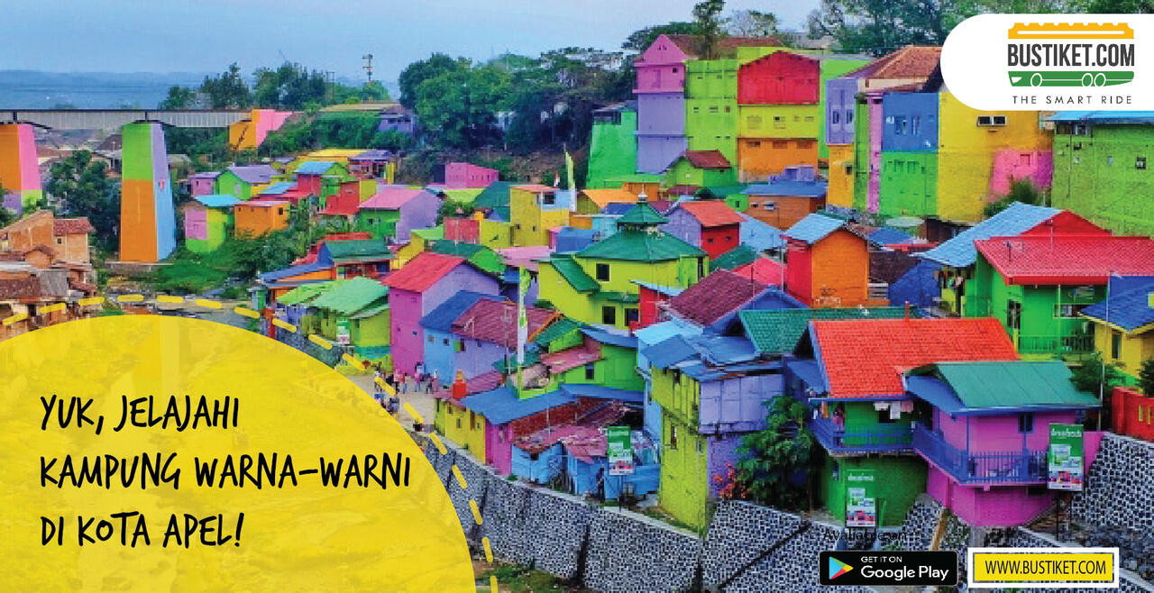 YUK, JELAJAHI KAMPUNG WARNA-WARNI DI KOTA APEL!