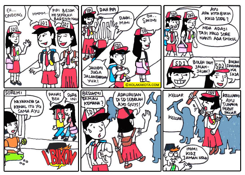 Komik Strip I'BIKON