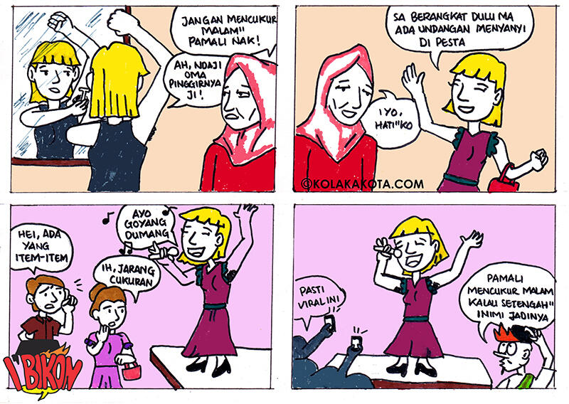 Komik Strip I'BIKON