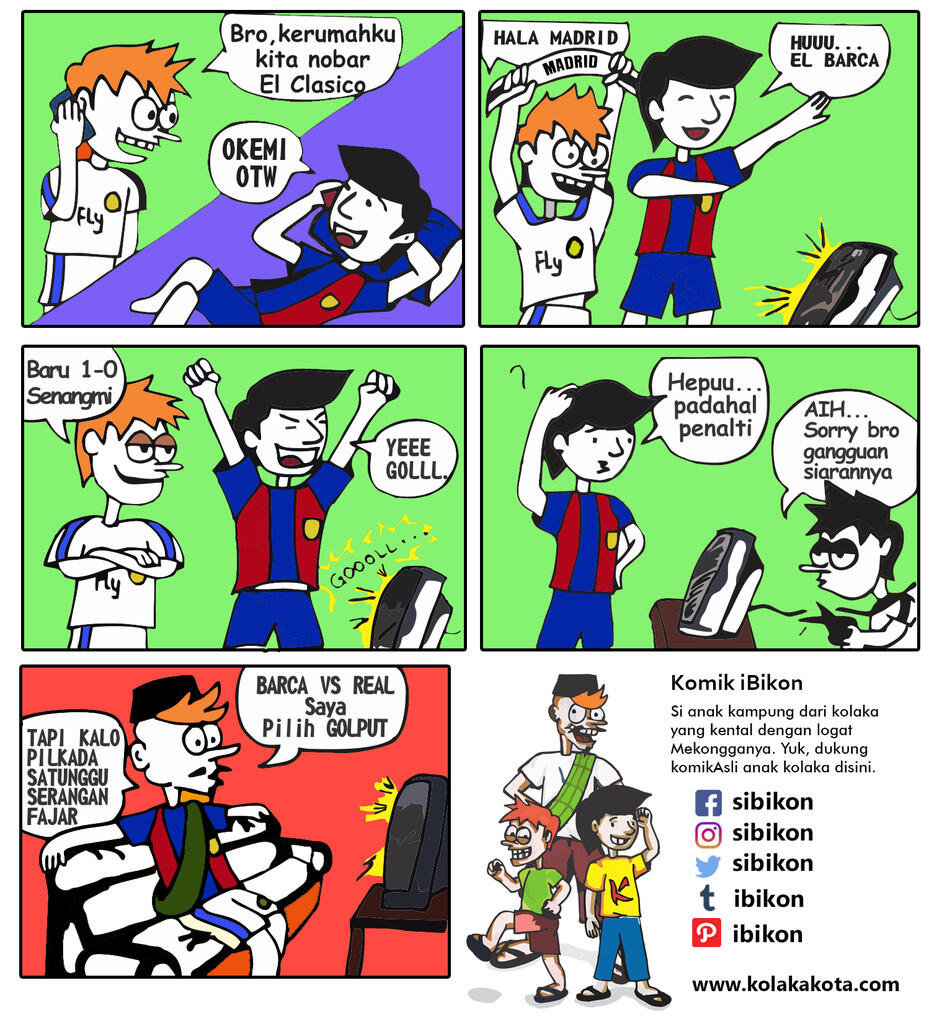 Komik Strip I'BIKON