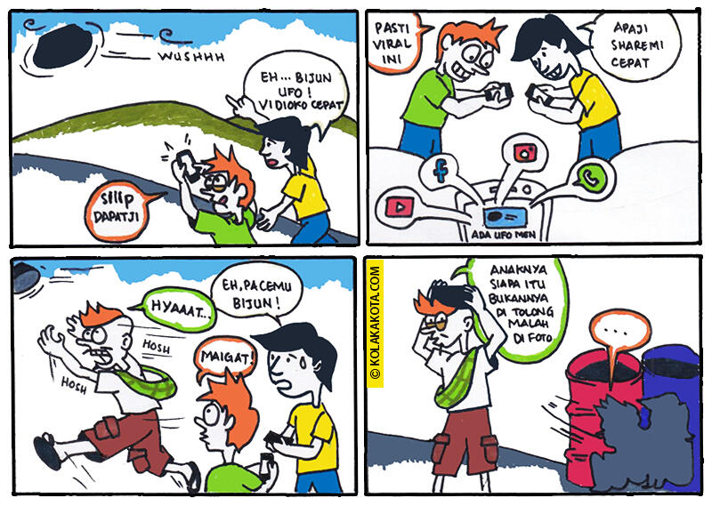 Komik Strip I'BIKON