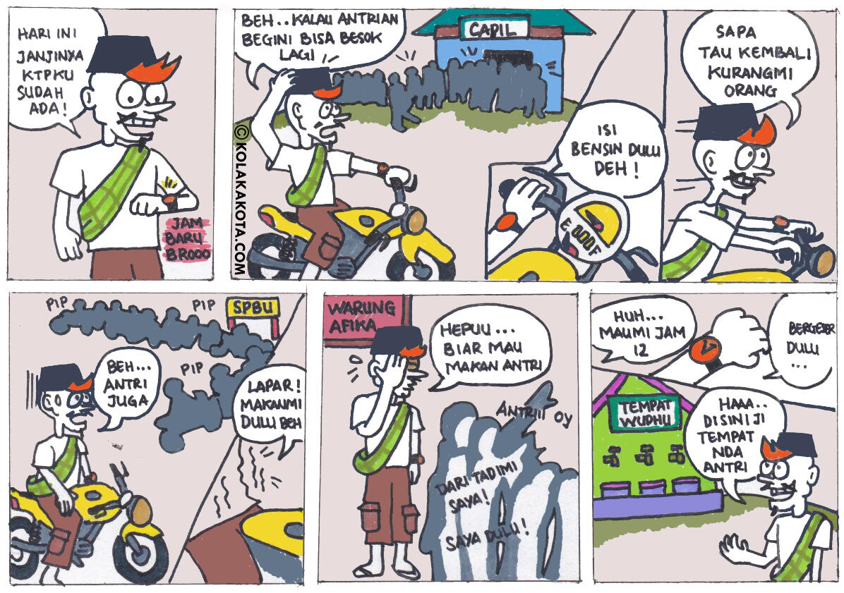 Komik Strip I'BIKON