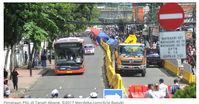 Ini hasil pertemuan Polda Metro dan Pemprov DKI soal penataan PKL Tanah Abang