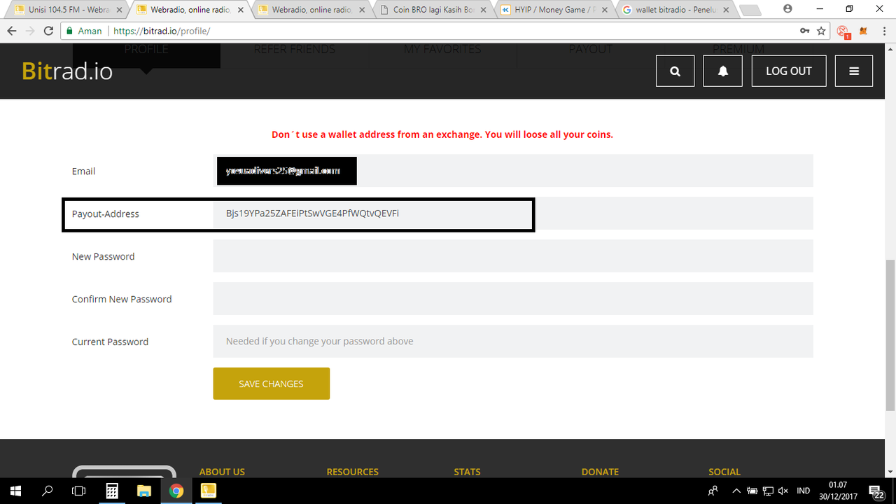 HOT - BitRadio (BRO) Coin - Dengerin Radio Sambil Menambang Coin Gratis !!!