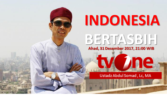 TVONE Memang Beda, Malam Tahun Baru Hadirkan Ustadz Abdul Somad 