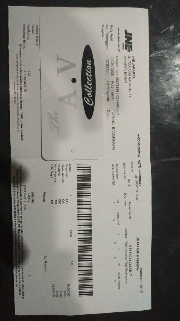 kirim barang dari kota lain, lazada tidak ganti ongkir jne yg sudah seller bayar kan.