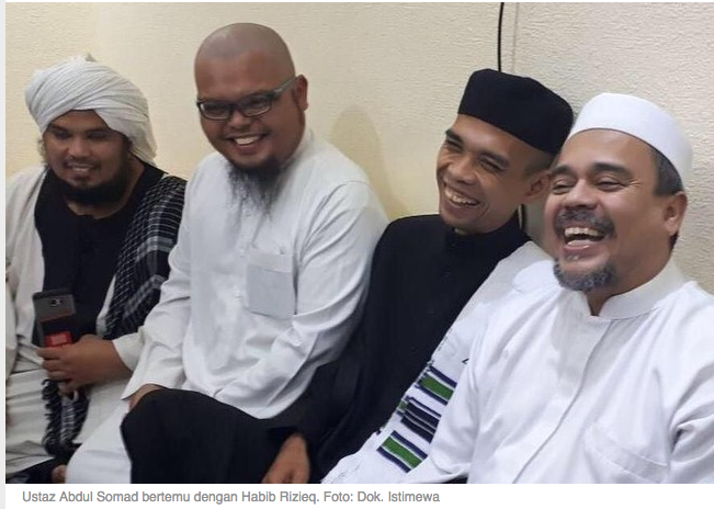 Pengacara: Ustaz Somad Tanya Habib Rizieq soal Kecintaan ke NKRI