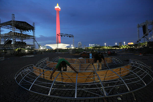 Jakarta Kondusif Jelang Malam Tahun Baru