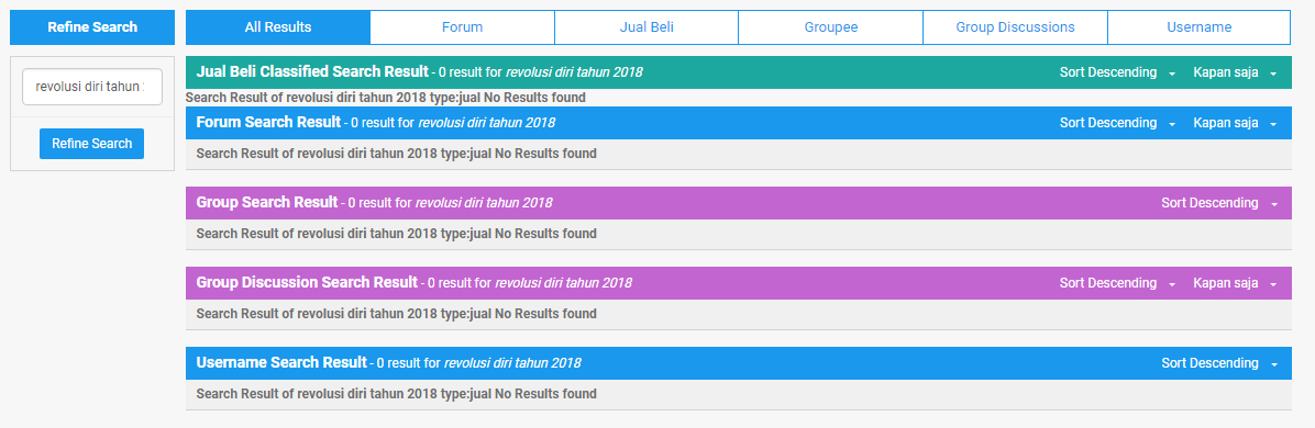 Ayo Berubah! Revolusi di Tahun 2018