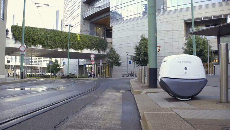 Yape, Robot Otonomos untuk Berkirim Barang Asal Italia