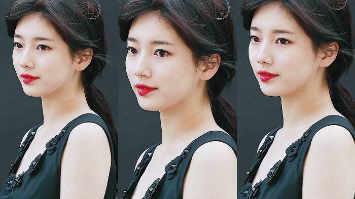 Penampilan Asli Aktris Korea Bae Suzy Tanpa Make Up Saat Berada di Bandara