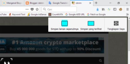 Tips Bagus Cara ScreenShoot Full Halaman Website (Tanpa Merge File)