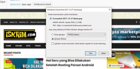 Tips Bagus Cara ScreenShoot Full Halaman Website (Tanpa Merge File)