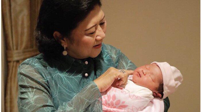 Cucu Keempatnya Lahir, Prosesi Ini Dilakukan Ani Yudhoyono Sambut Gayatri