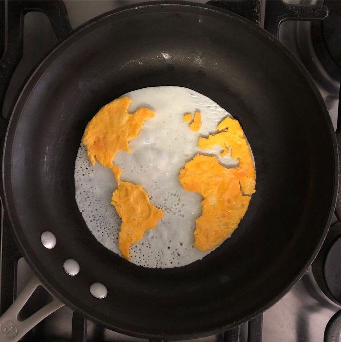 Zaman Now, Telur Pun Bisa Jadi Karya Seni Menakjubkan!