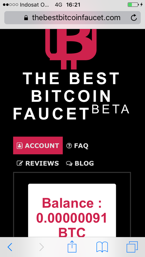 Ada FAUCET BITCOIN BARU NIH GAN...CLAIM TIAP MENIT N TANPA IKLAN