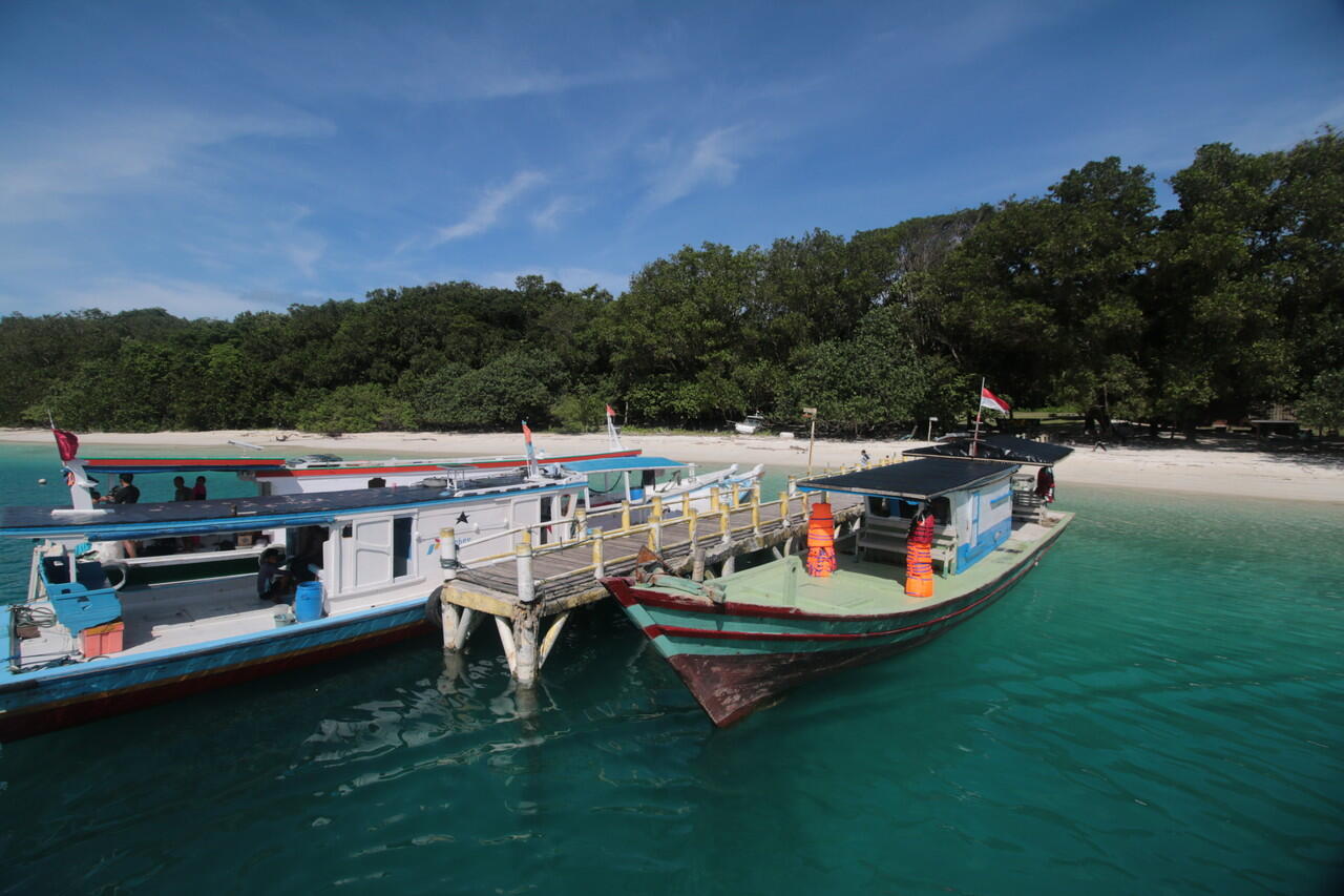 Pulau Peucang yang Eksotis di Ujung Kulon, Banten