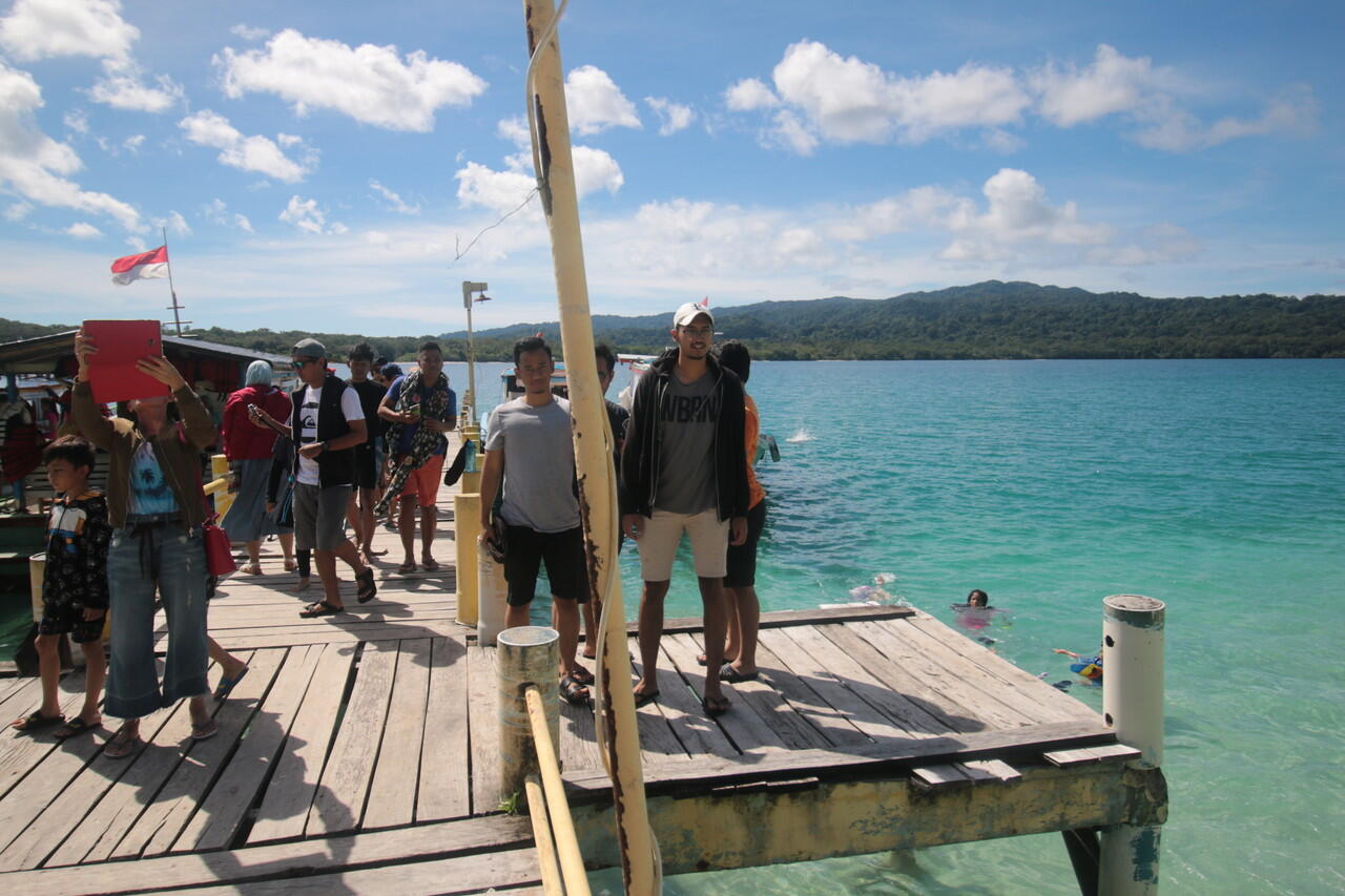 Pulau Peucang yang Eksotis di Ujung Kulon, Banten