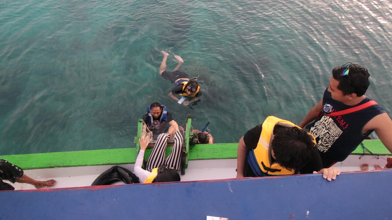 Pulau Peucang yang Eksotis di Ujung Kulon, Banten