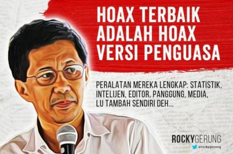 Kepala Badan Siber: Kalau Hoax Itu Membangun, Kita Silakan