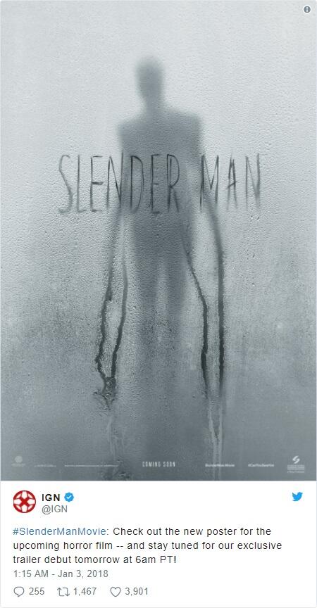 Penampilan Menyeramkan ‘Slender Man’ Hadir Dalam Poster Ini!