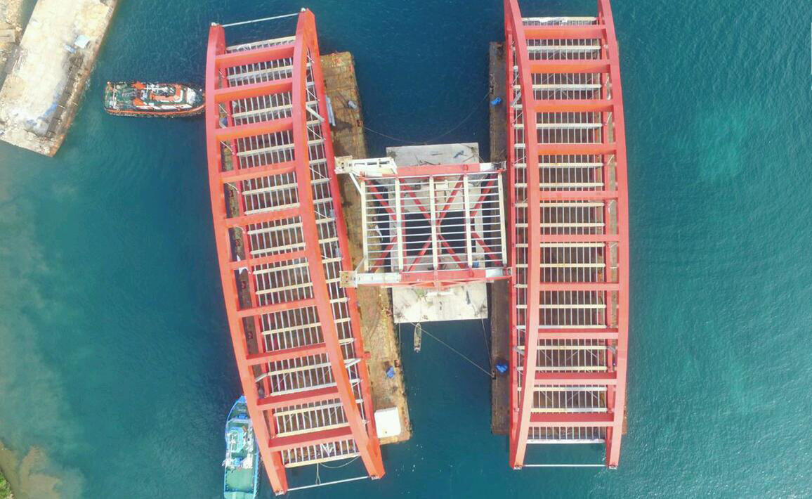 Megahnya Jembatan Terpanjang di Papua