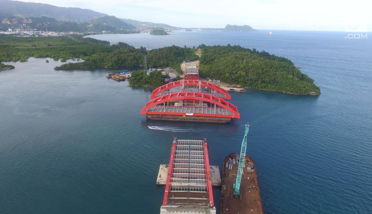 Megahnya Jembatan Terpanjang di Papua