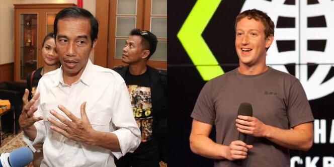 Gaya Jokowi dan Zuckerberg Pakai Kaus 'Oblong', Keren Mana?