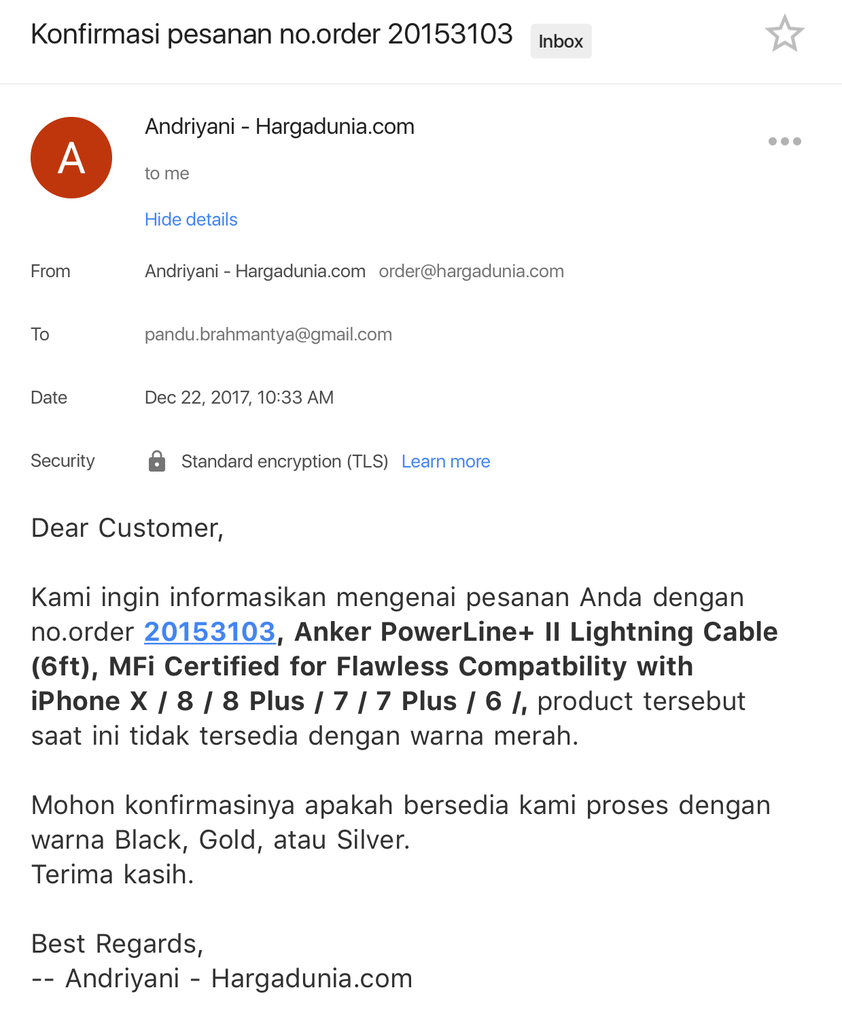 Sangat mengecewakan di php sama hargadunia.com