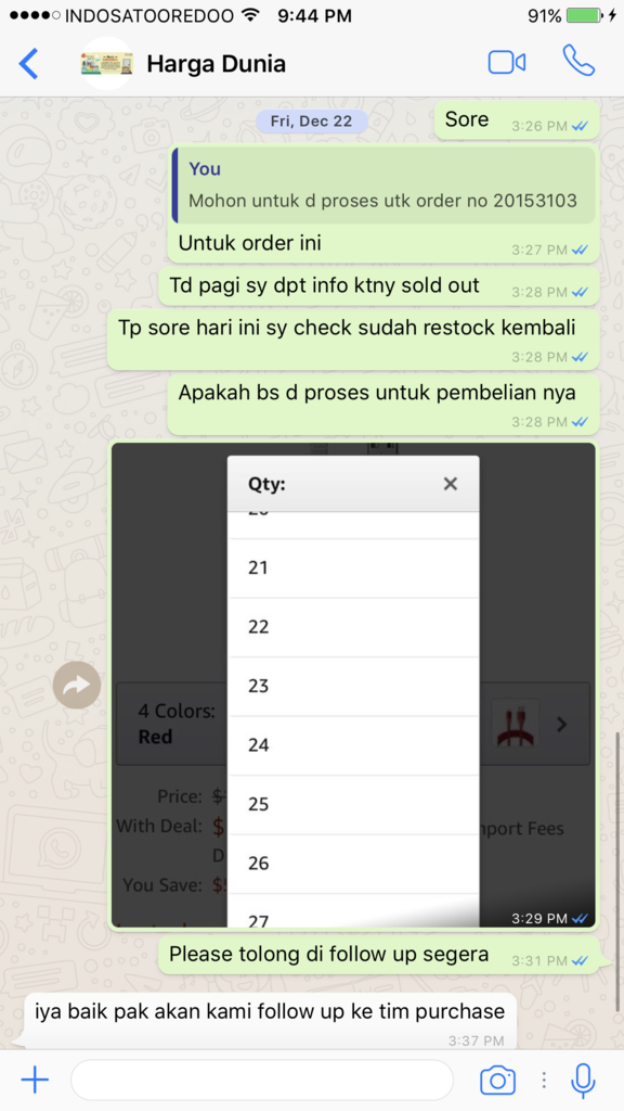 Sangat mengecewakan di php sama hargadunia.com
