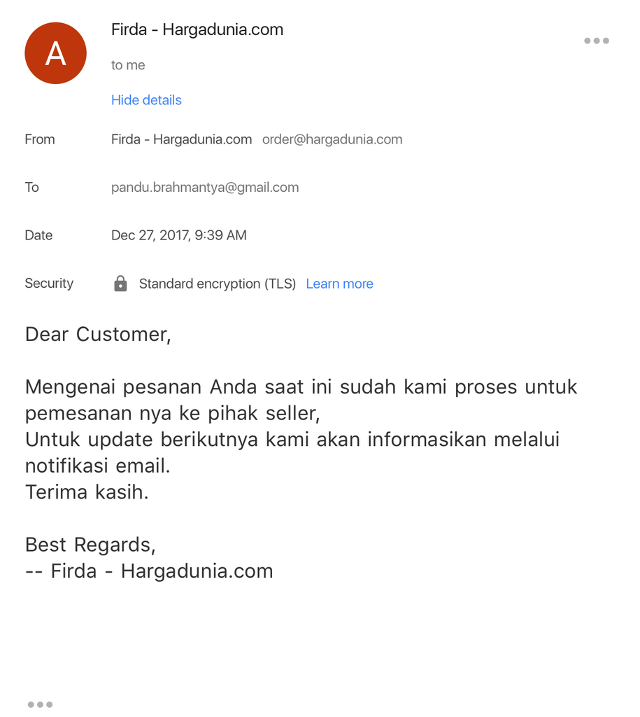 Sangat mengecewakan di php sama hargadunia.com