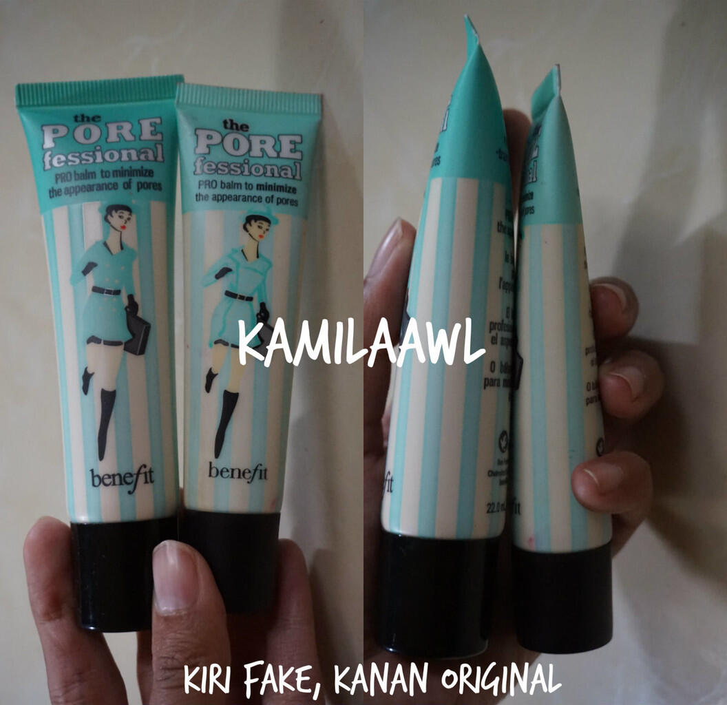 Benefit FAKE VS ORIGINAL yang beredar di Indonesia!