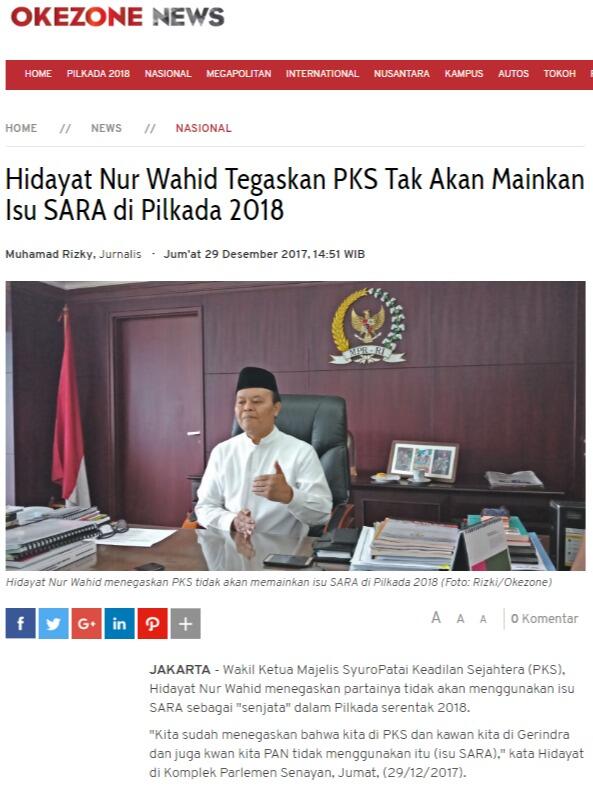Pilih Sudrajat di Pilgub Jabar, Presiden PKS: Demiz Bukan Sunda