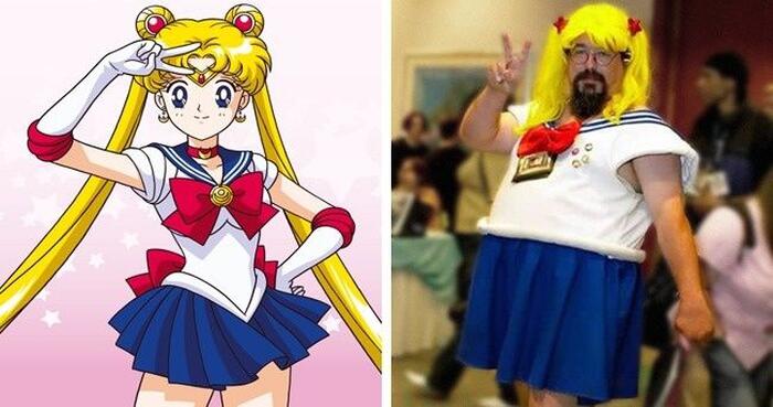 Cosplay yang memaksa tapi cukup menghibur