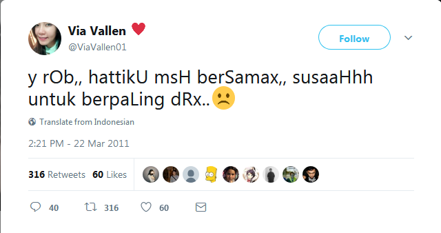 Kepoin Tweet Lawas Via Vallen Yuk!