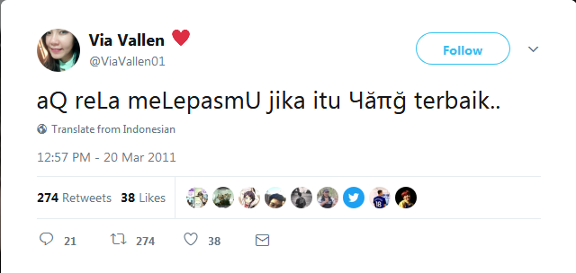 Kepoin Tweet Lawas Via Vallen Yuk!