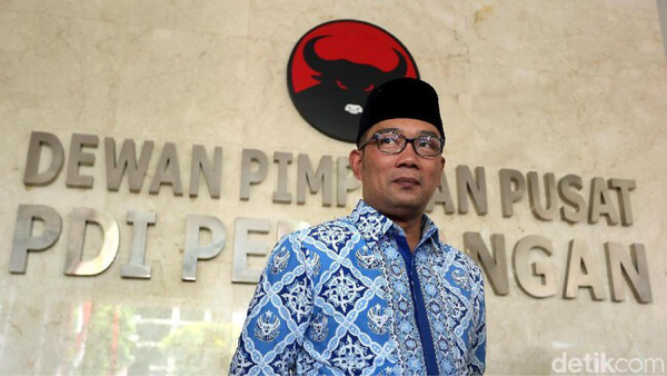 PDIP Usung Ridwan Kamil Jadi Bakal Cagub Jabar