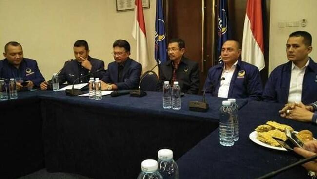 Setelah PKS-Golkar, Letjen Edy Kenakan Jaket NasDem