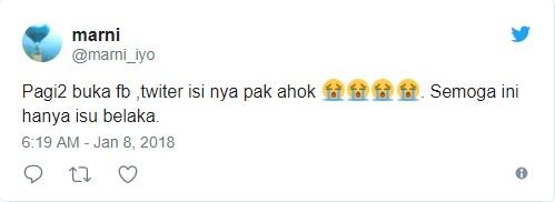 Beredar Surat Gugatan Cerai Ahok, Warganet Kaget dan Patah Hati