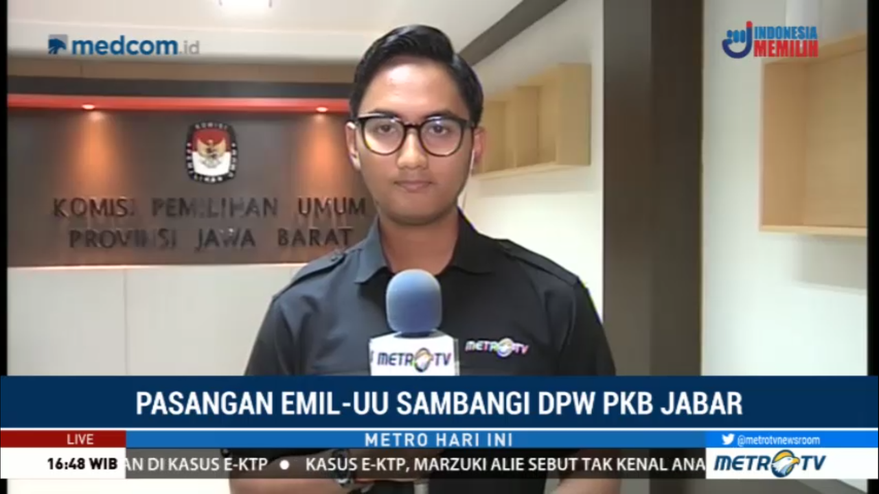 Emil dan Uu Mendapat Dukungan PKB