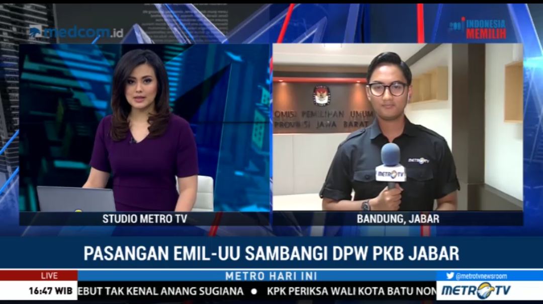 Emil dan Uu Mendapat Dukungan PKB