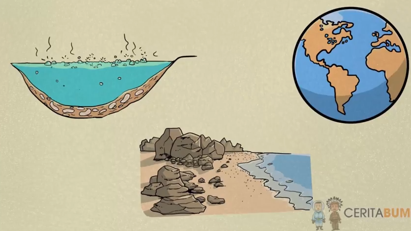 Asal Usul Terbentuknya Laut