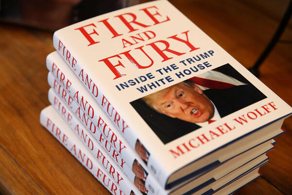 Trump Sebut Fire and Fury Buku Sampah