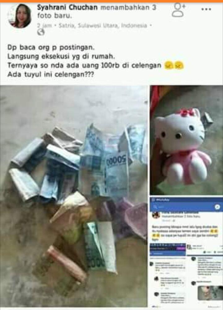 Fenomena Hilangnya Uang 50000 Dan 100.000 Dalam Celengan