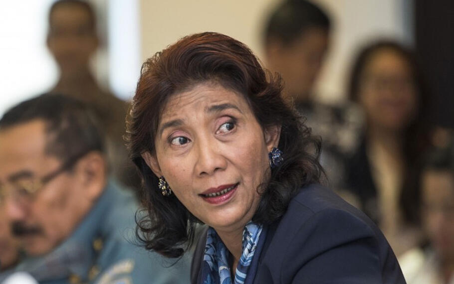 Susi Pudjiastuti: Penenggelaman Kapal Sudah Diatur UU Perikanan NKRI