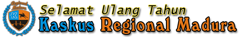 🥳 HBD Ke-9 Regional Madura 🎉