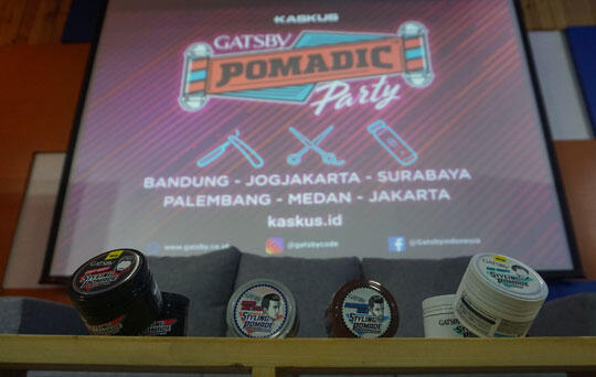 GATSBY Gandeng KASKUS Ramaikan GATSBY Pomadic Party