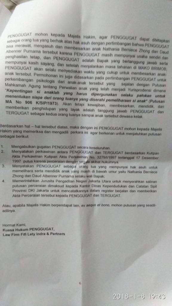 Majelis Hakim Akan Tetapkan Sidang Pertama Perceraian Ahok-Veronica