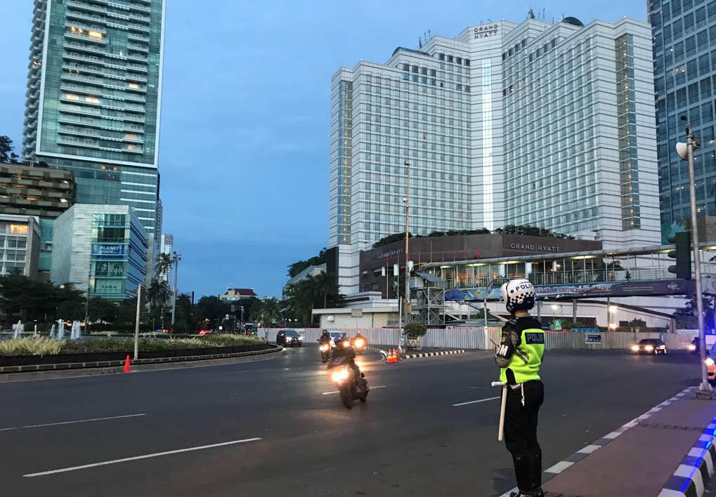 Resmi! Motor Boleh Melintas Sepanjang Jalan Bundaran HI-Monas